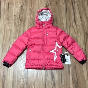 NEW Perfect Moment Kids Girls Super Mojo Jacket Peach Pink